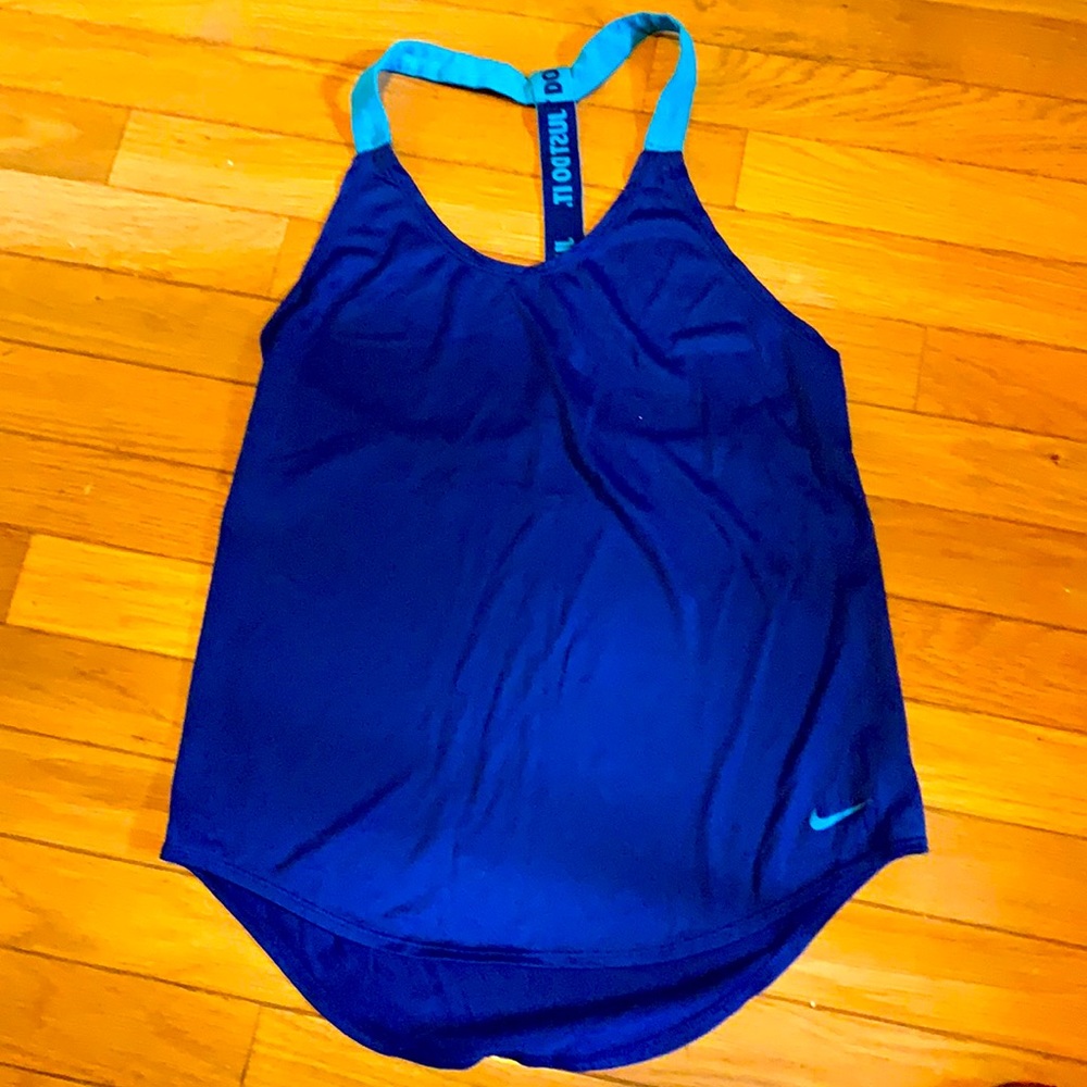 Blue Nike Singlet